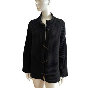 Gudrun Grenz Wool Blend Black Sweater